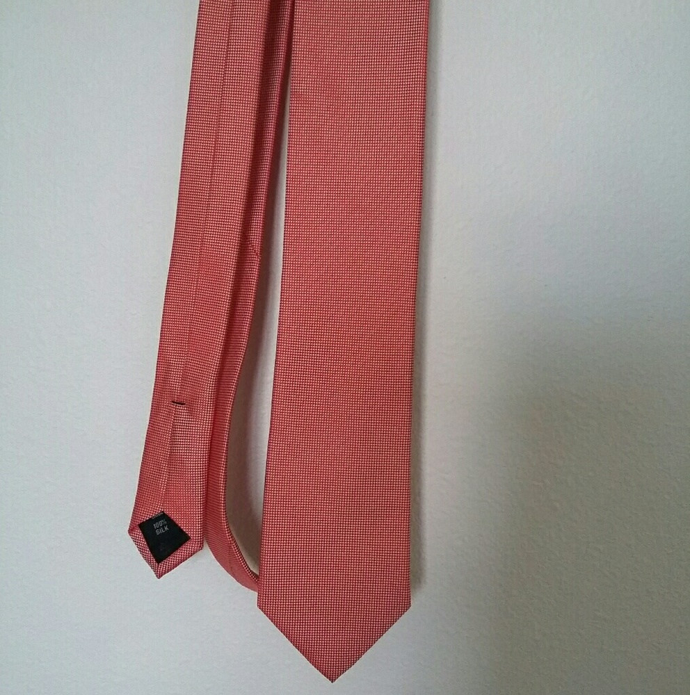 Calvin Klein silk tie solid color